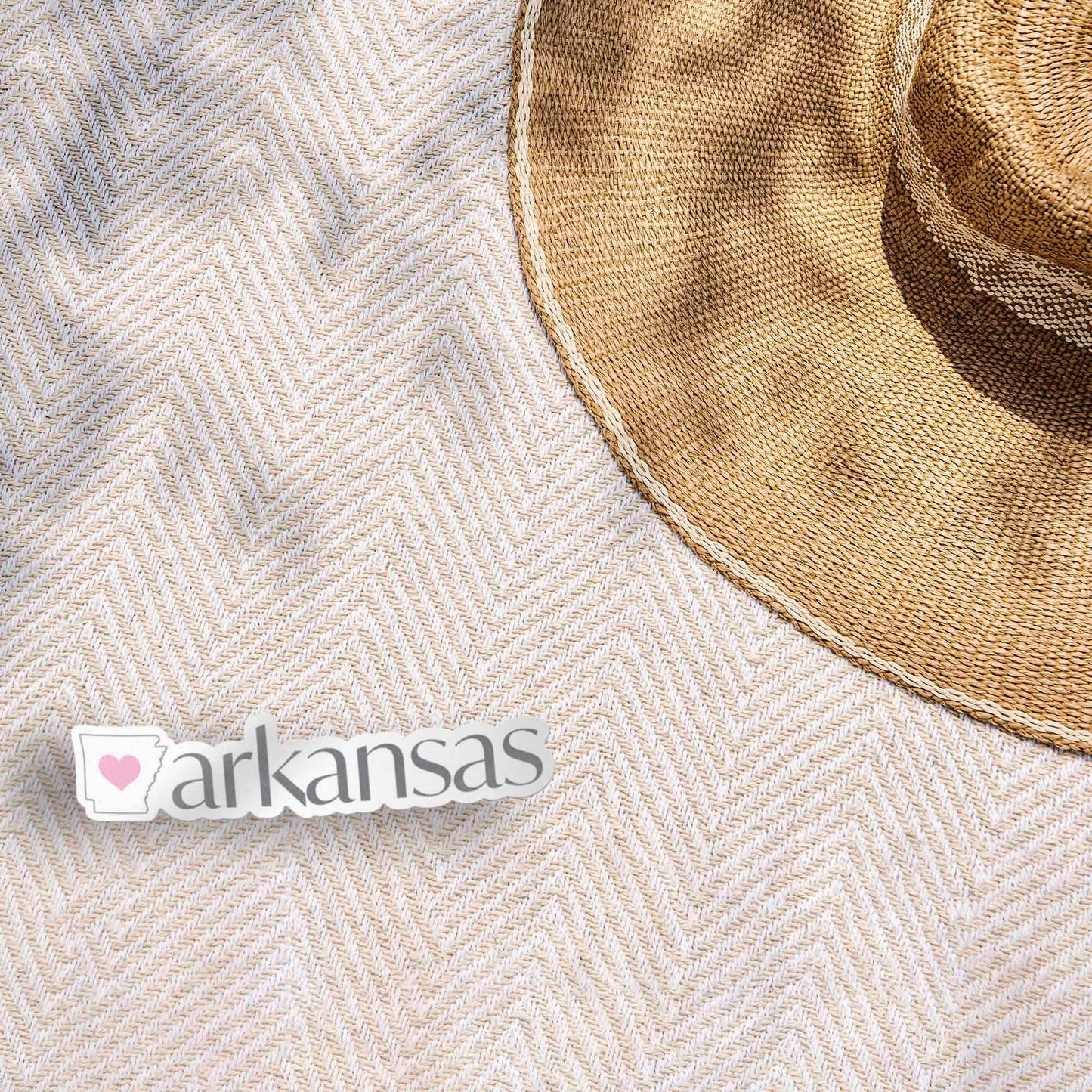 Arkansas Heart Sticker - Cute Southern Decals