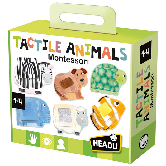 Tactile Animals Montessori - Educational Toy for Toddlers