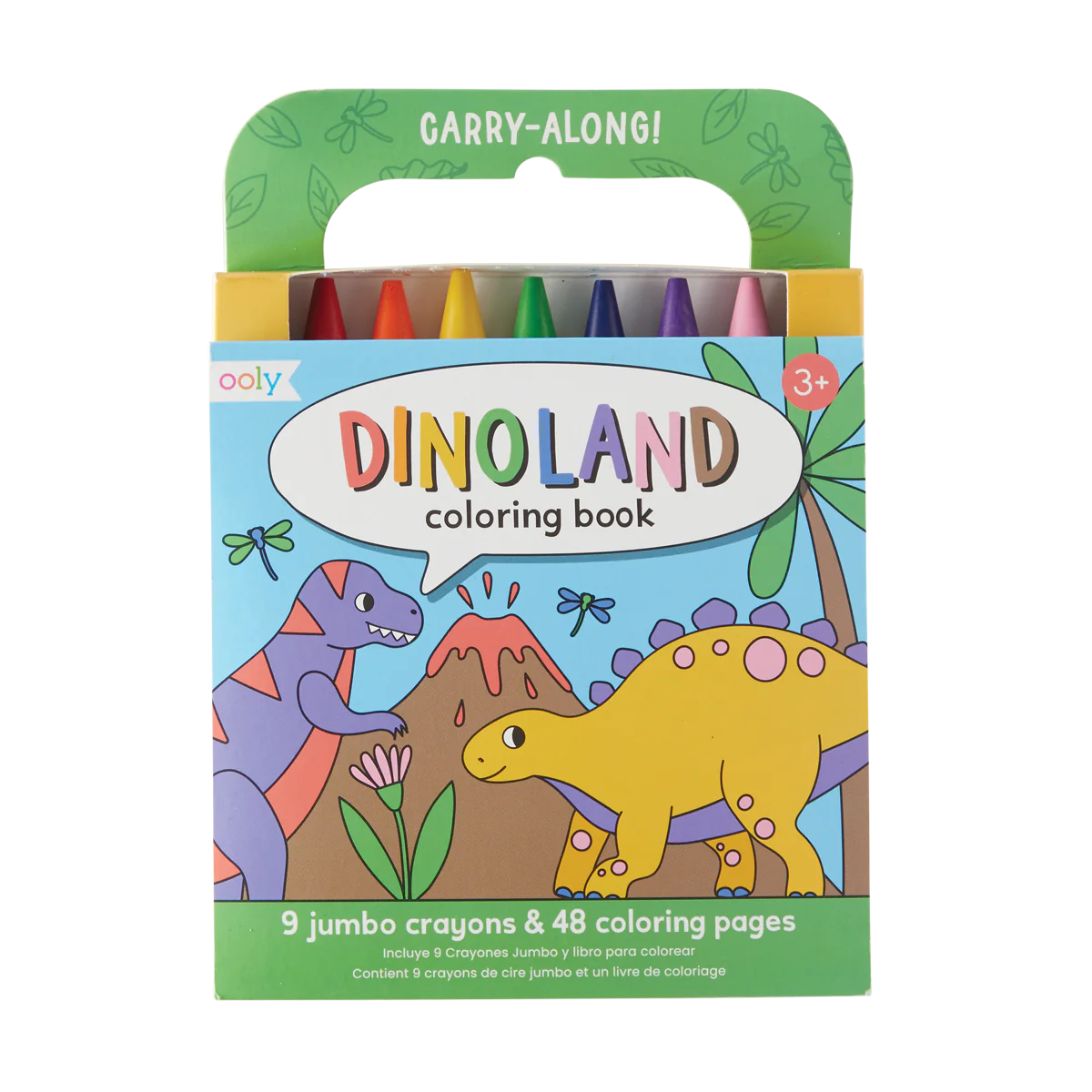 Carry-Along: Coloring Book Set - Dinoland