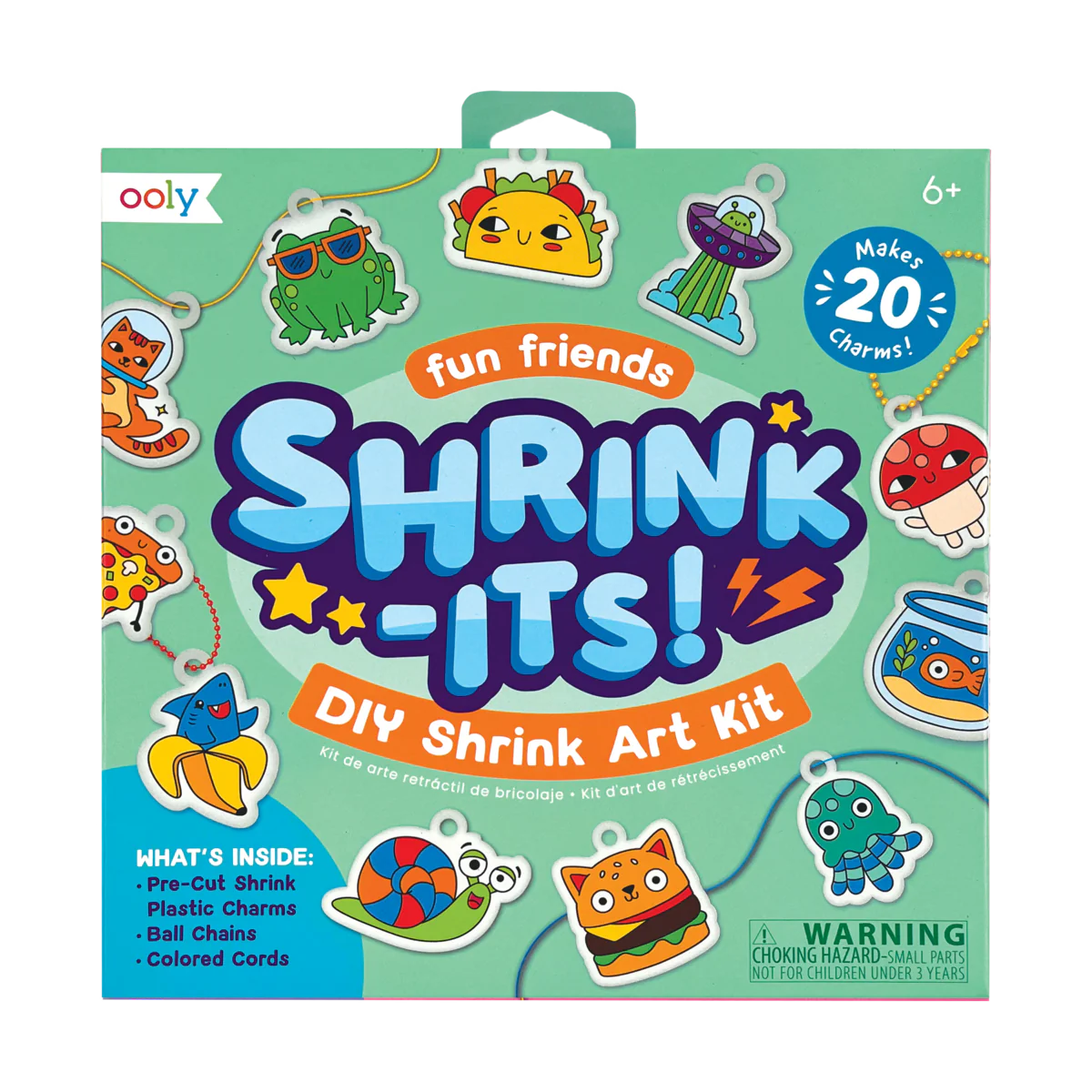 Shrink-Its! DIY Shrink Art Kit - Fun Friends