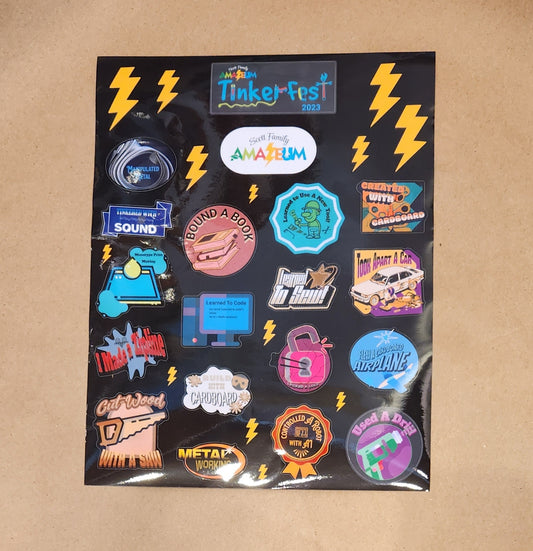 Tinkerfest Sticker Sheet