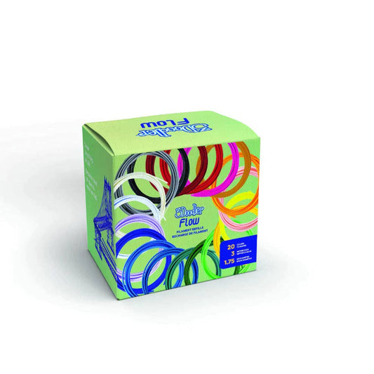 3Doodler Flow Plastic Filament Refill Box (1.75mm)