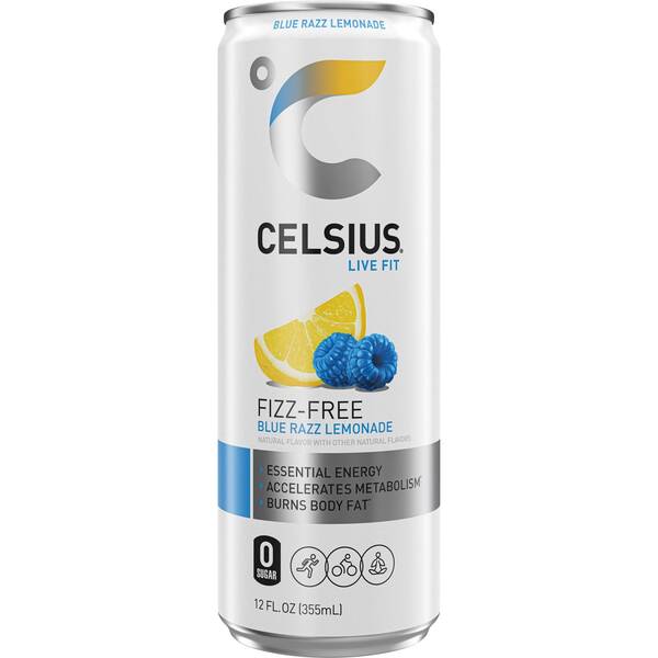 Celsius Fizz- Free Blue Razz Lemonade