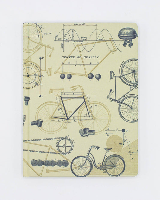 Bicycle Science Hardcover Notebook - Dot Grid Page