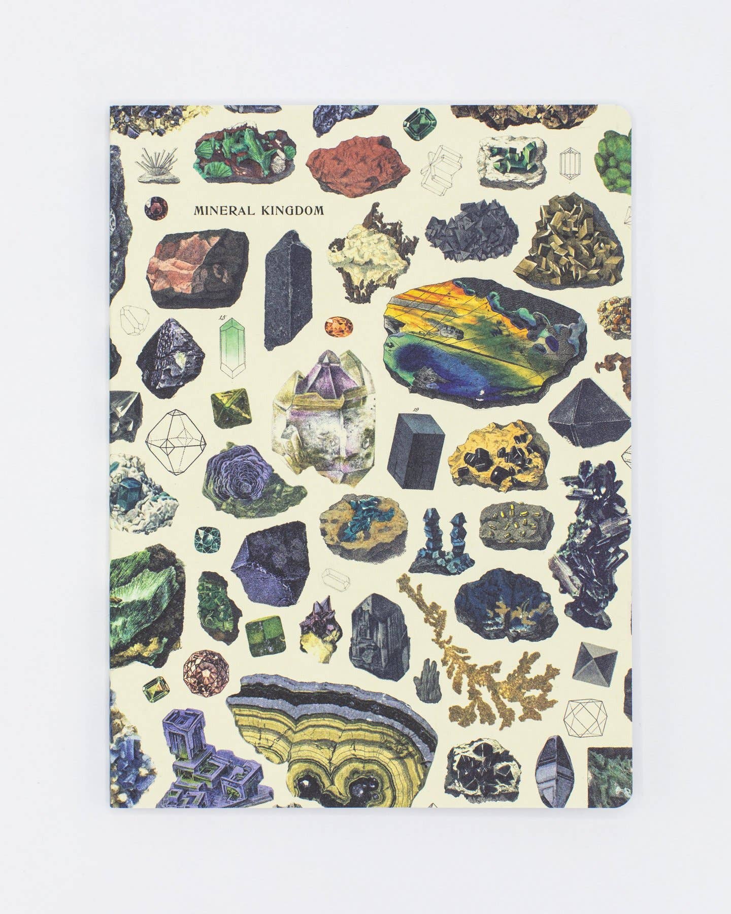 Gems & Minerals Softcover Notebook- Lined