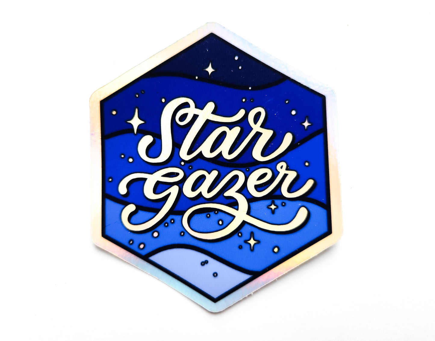 Vinyl Sticker - Star Gazer Astronomy Decal