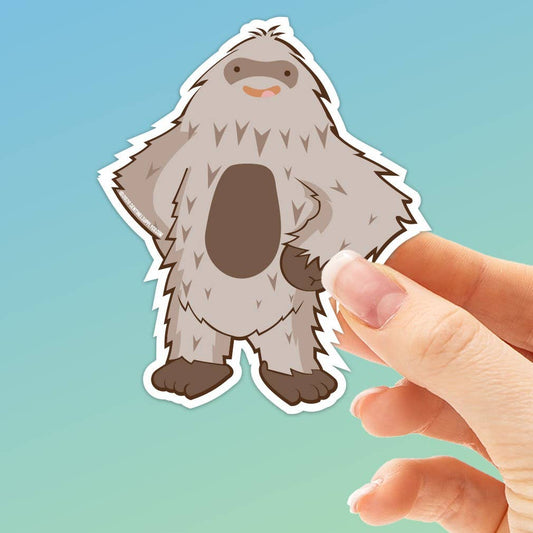 Confident Bigfoot Sticker