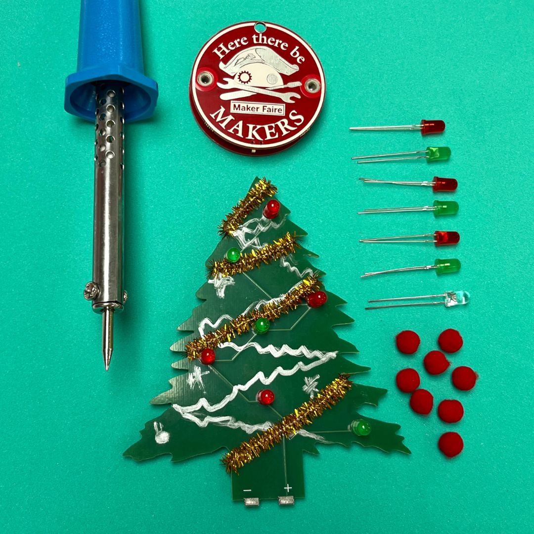 Learn To Solder - Holiday Tree – Curiosity Corner at Scott Family Amazeum