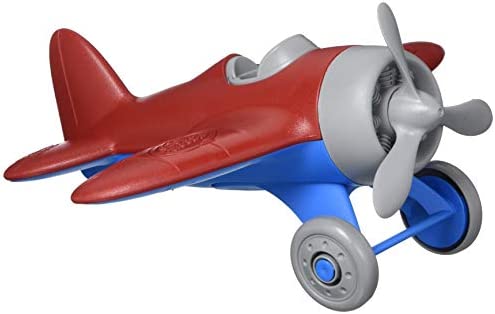 Green Toy Airplane