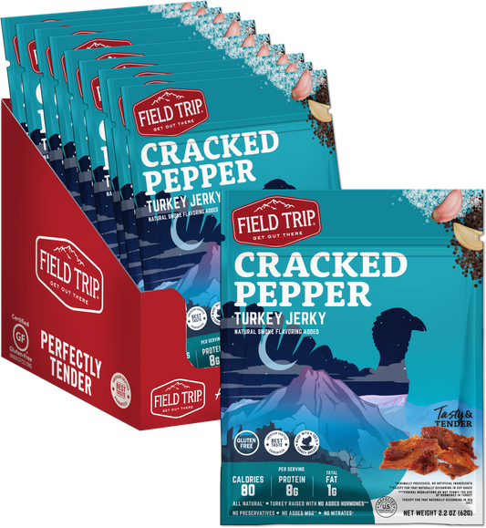 Cracked Pepper Turkey Jerky (2.2oz)