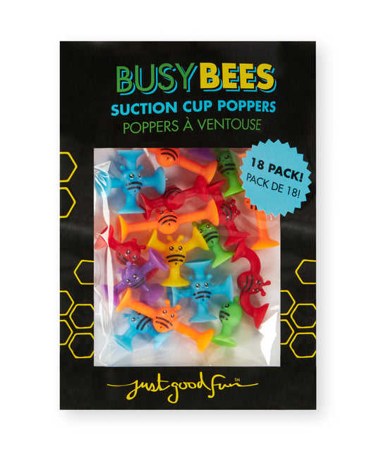 Busy Bees Suction Cup Poppers