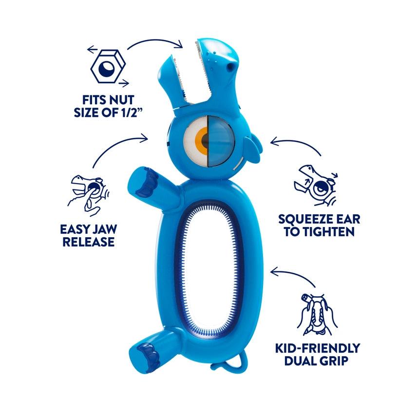 "Bolt" Hippopotamus Children's Stem Starter Wrench