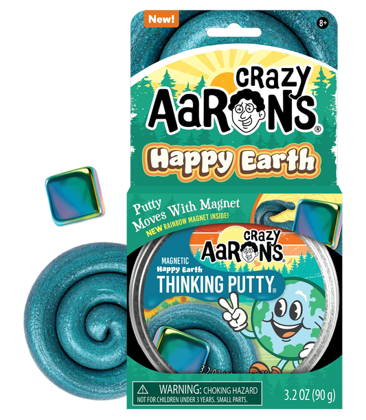 Happy Earth Magnetic Thinking Putty