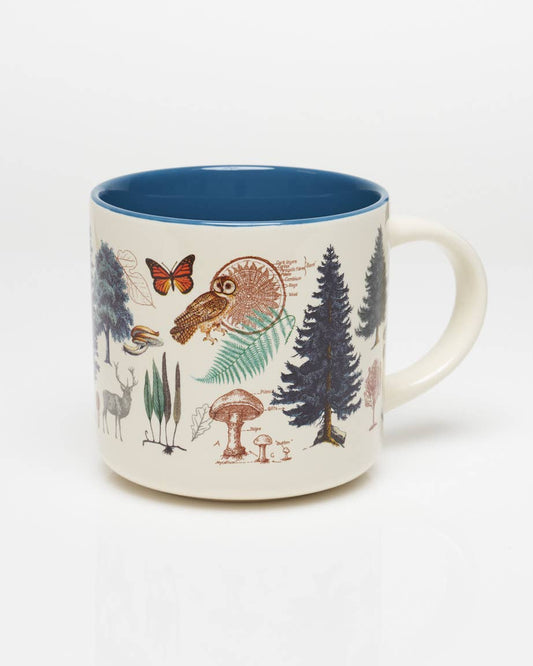 Woodland Forest Ceramic Mug