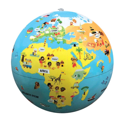 12" Tiny Traveler Inflatable Globe