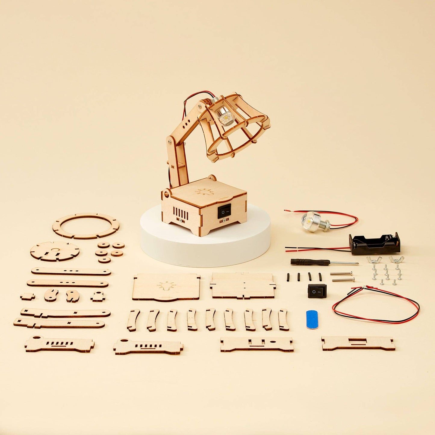 CreateKit - Electric Lamp, Educational STEM Toy for Kids