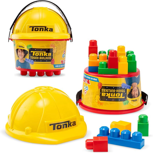 Tonka Hard Hat & Bucket Hat Playset