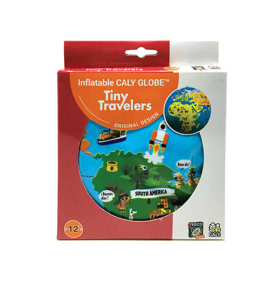 12" Tiny Traveler Inflatable Globe