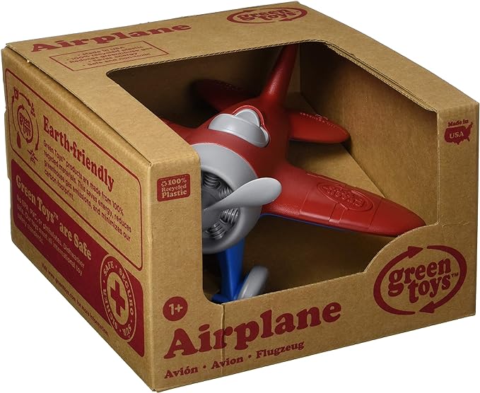 Green Toy Airplane