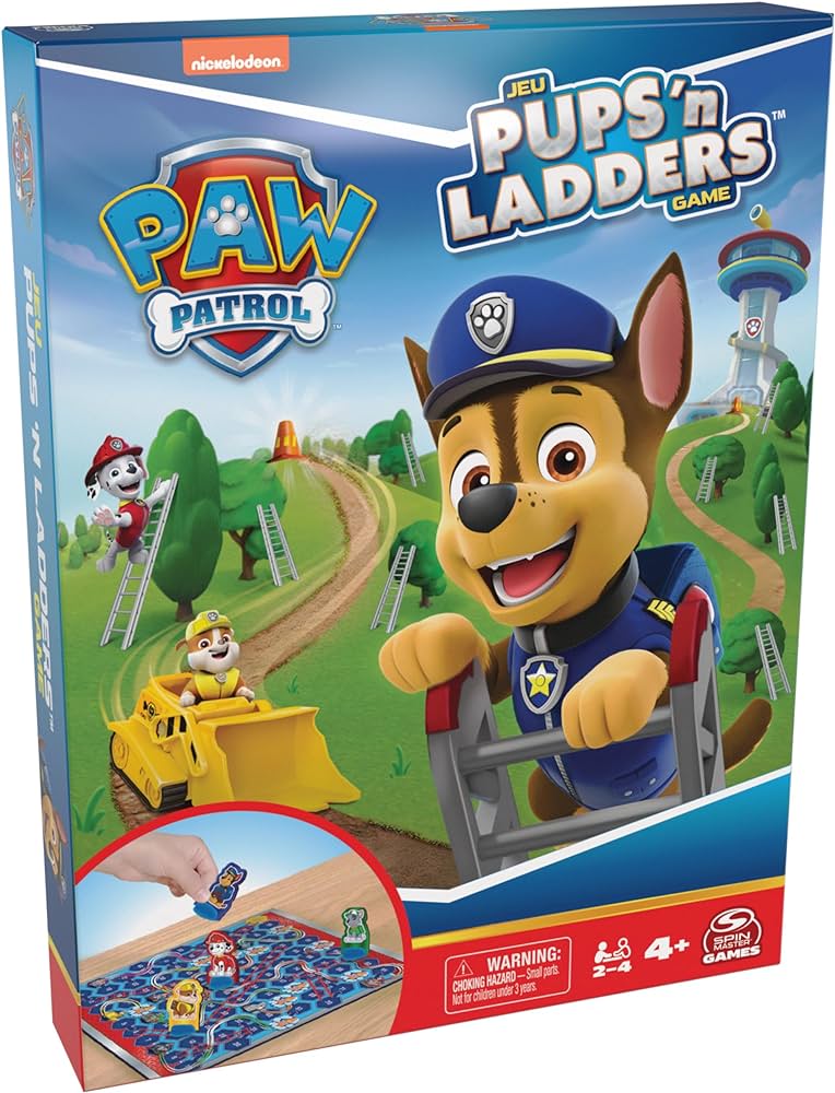 Paw Patrol Pups On Ladders Game