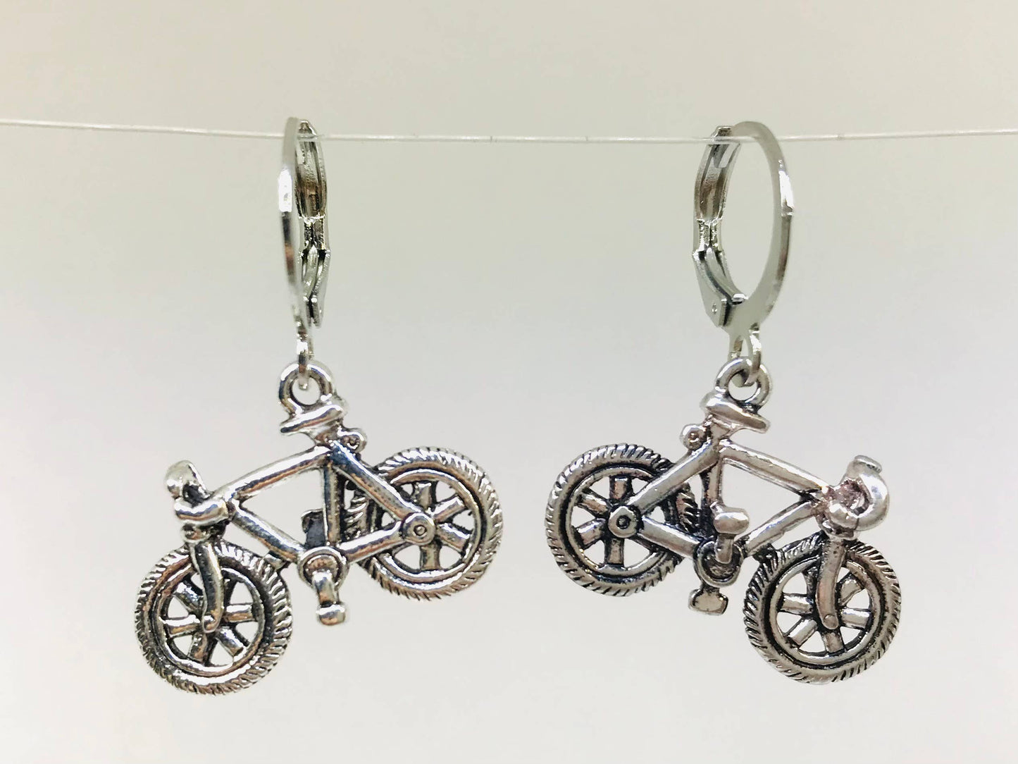 Bicycle Earrings