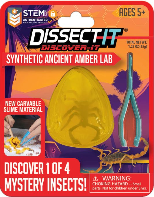 Dissect It - Synthetic Ancient Amber Lab