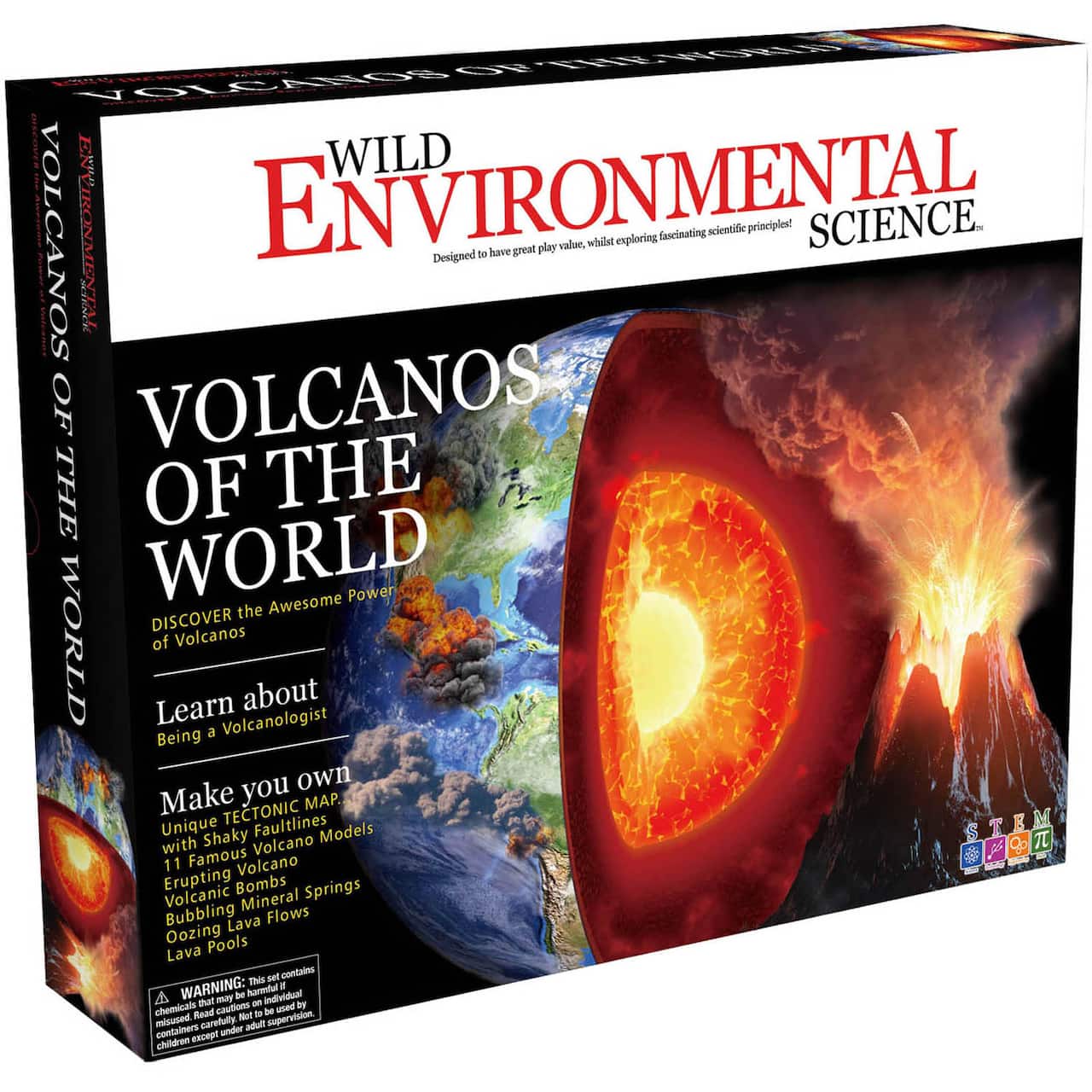 Volcanoes of the World Kit - Wild Environmental Science - Learning Advantage™