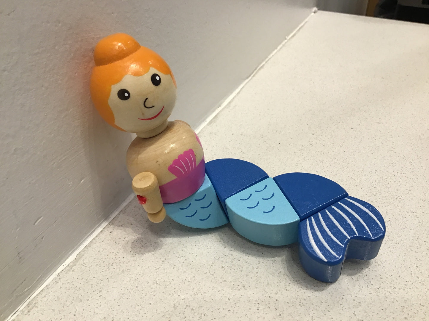 Wooden Mermaid Fidget