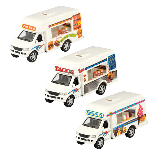 Assorted Die Cast Food Truck