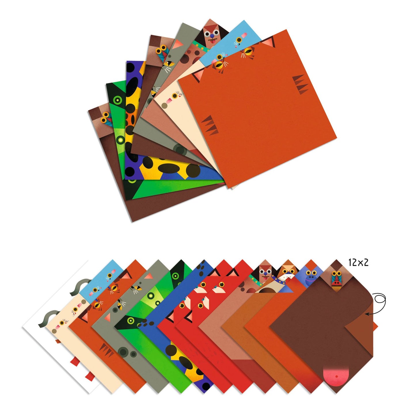 PG Origami Jumping Animals