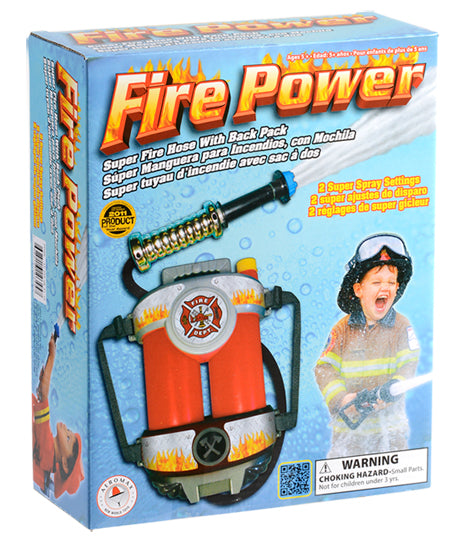 Fire Power Super Fire Hose with Back Pack