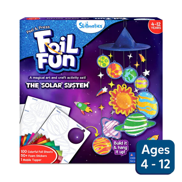 Foil Fun: Solar System | No Mess Art Kit (ages 4-12)