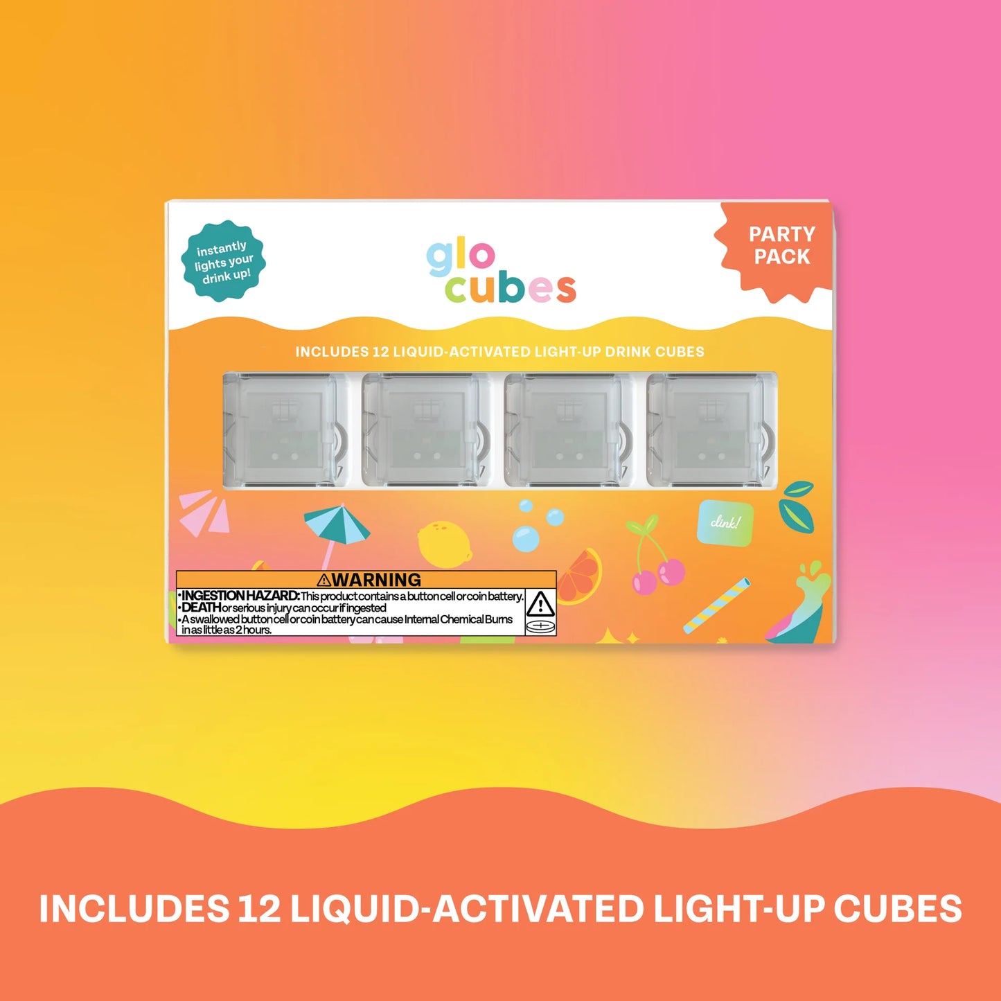 Glo Pals 12 Cube Party Pack