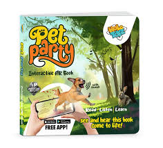 Holotoyz AR Book- Pet Party