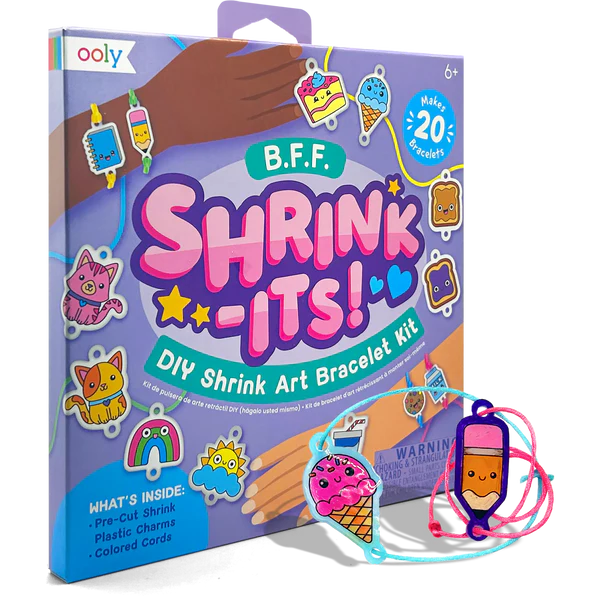 Shrink-its! DIY Shrink Art Bracelet Kit - BFF