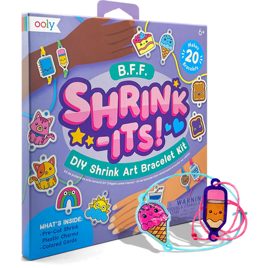 Shrink-its! DIY Shrink Art Bracelet Kit - BFF