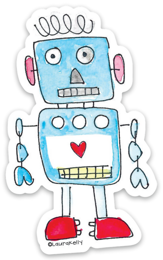 Robot Sticker