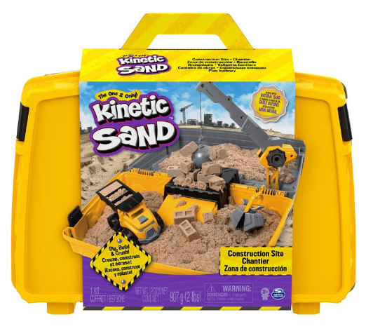 Construction Site Folding Sandbox Kinetic Sand