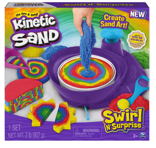 Kinetic Sand Swirl N Suprise