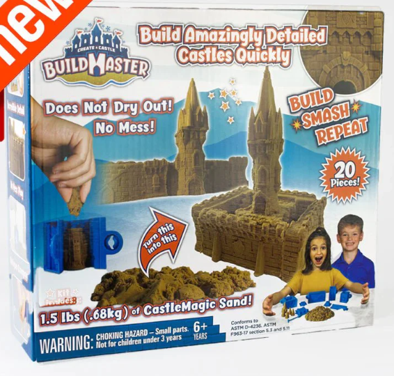 BuildMaster Indoor Activity Sand Starter Kit