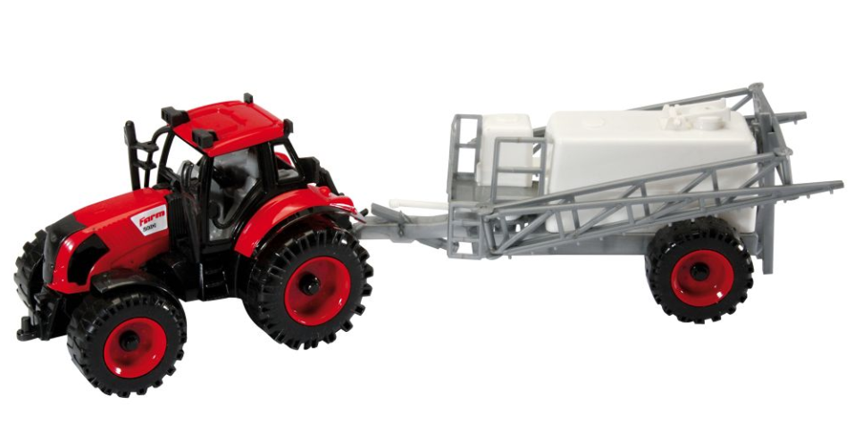 Freewheel Plastic Medium Tractor & Trailer