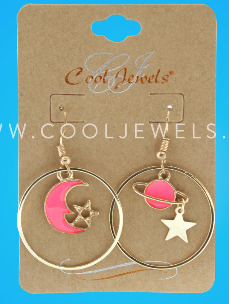 Planet & Stars Earrings