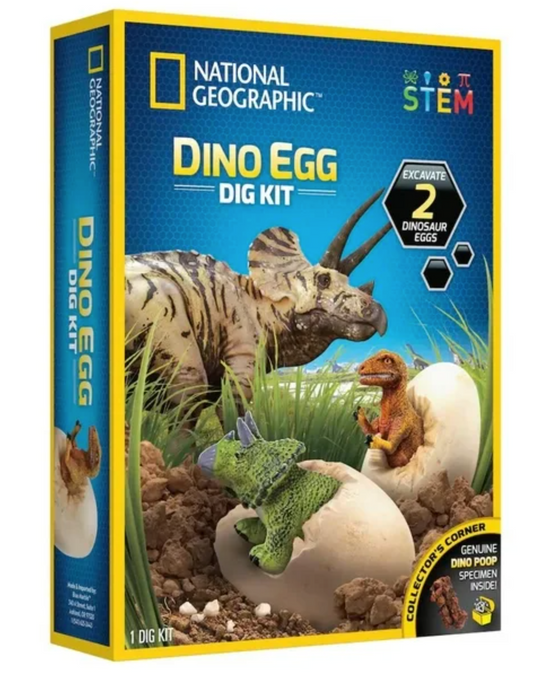 National Geographic Dino Egg Dig Kit