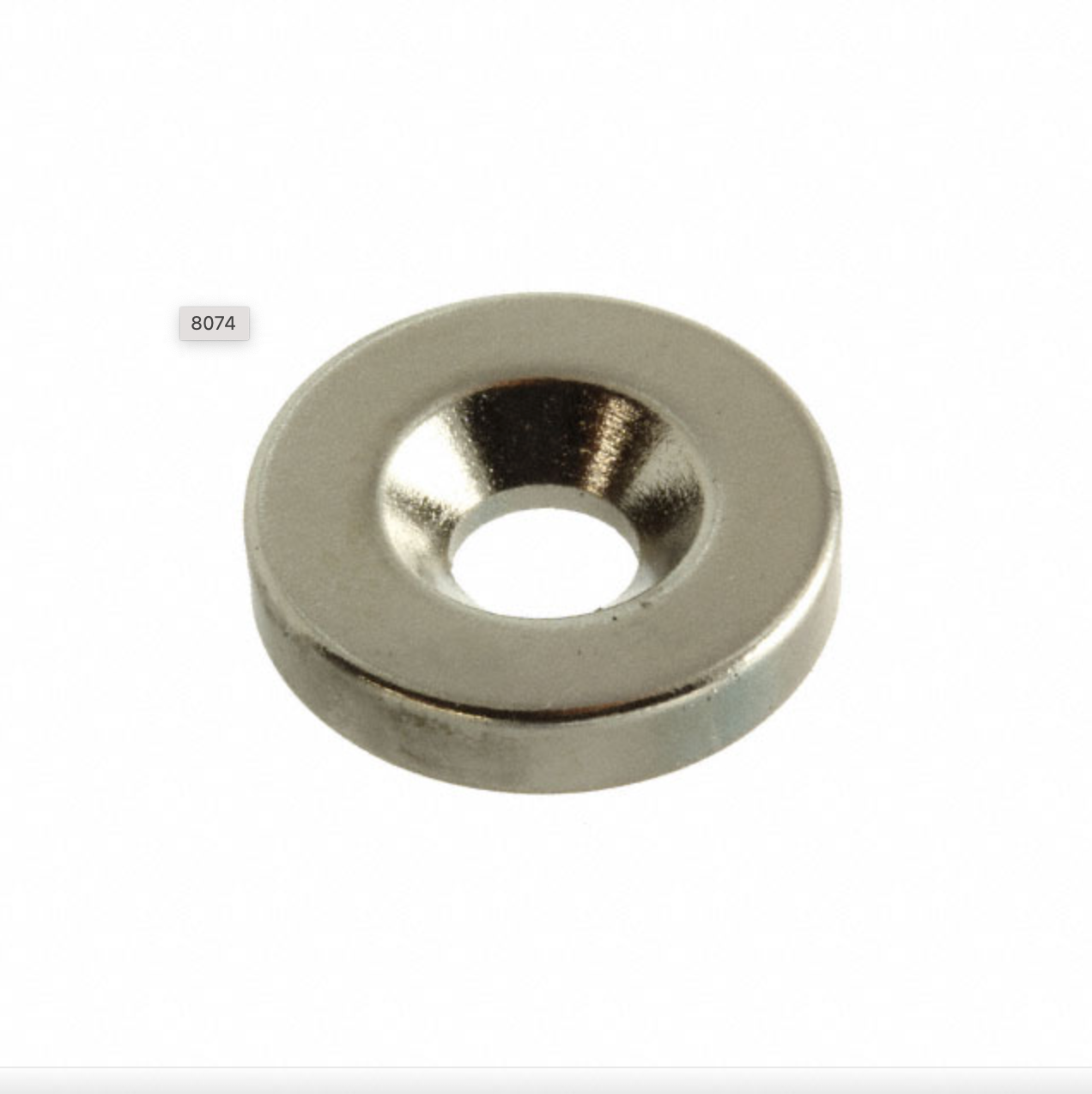 Neodymium Countersunk Hole Magnet