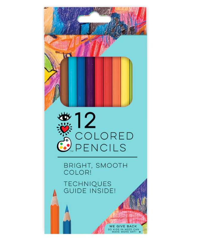 12 Colored Pencils