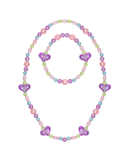 My Heart Will Go On Necklace and Bracelet Set