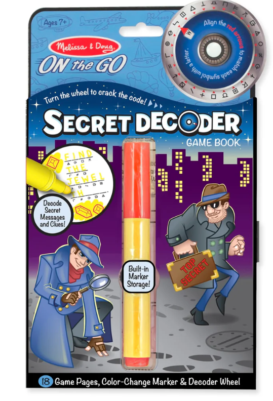 Secret Decoder Game and Activity Book