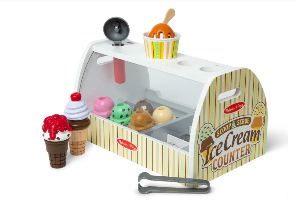 Scoop and Serve Ice Cream Counter