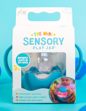Mini Sensory Play Jar - Blue