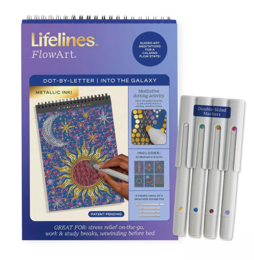 FlowArt® Dot-By-Letter - Metallic Into the Galaxy